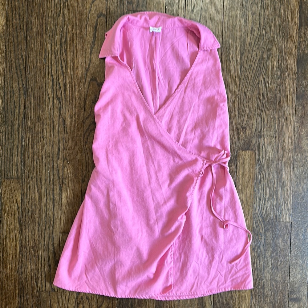 Le Lis Barbie Wrap Dress L - Picture 1 of 5